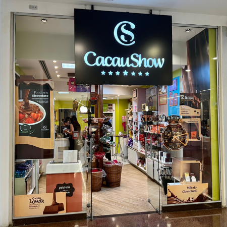 Logo da loja cacau show